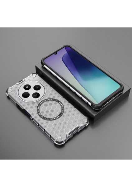 Xiaomi Redmi 14C Manyetik Şeffaf Düşmeye Dayanıklı Telefon Kılıfı (Yurt Dışından) modelleri