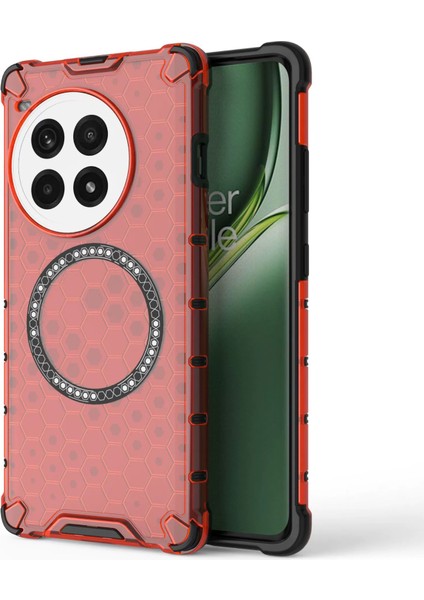 Oneplus Ace5 Manyetik Şeffaf Düşmeye Dayanıklı Telefon Kılıfı (Yurt Dışından)