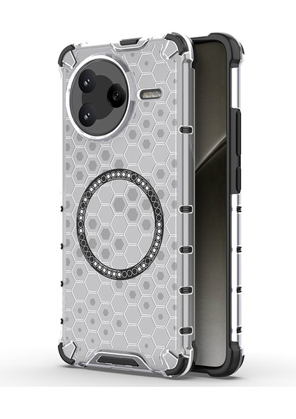 Xiaomi Redmi K80 Manyetik Şeffaf Düşmeye Dayanıklı Telefon Kılıfı (Yurt Dışından) fiyatları