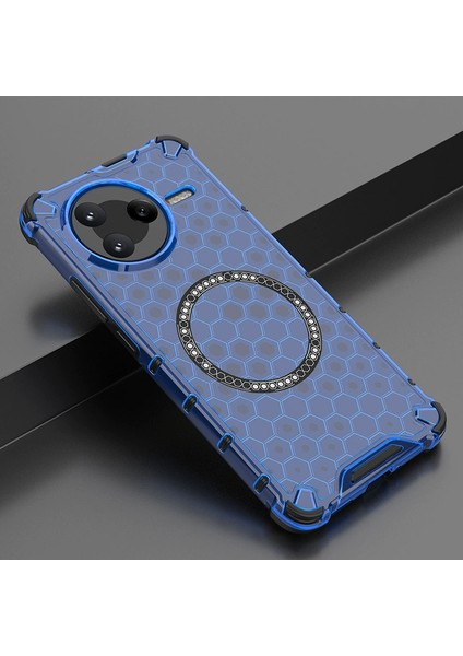 Xiaomi Redmi K80 Manyetik Şeffaf Düşmeye Dayanıklı Telefon Kılıfı (Yurt Dışından)