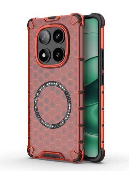 Xiaomi 14 Manyetik Şeffaf Düşmeye Dayanıklı Telefon Kılıfı (Yurt Dışından)