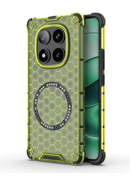 Xiaomi Poco F5 Pro Manyetik Şeffaf Düşmeye Dayanıklı Telefon Kılıfı (Yurt Dışından)