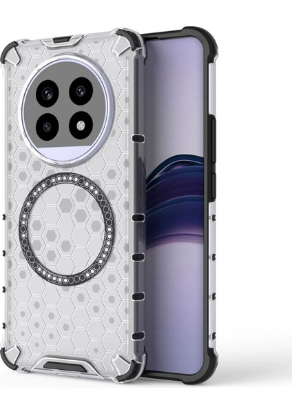 Oppo Realme 13 Pro Manyetik Şeffaf Düşmeye Dayanıklı Telefon Kılıfı (Yurt Dışından) fırsatları