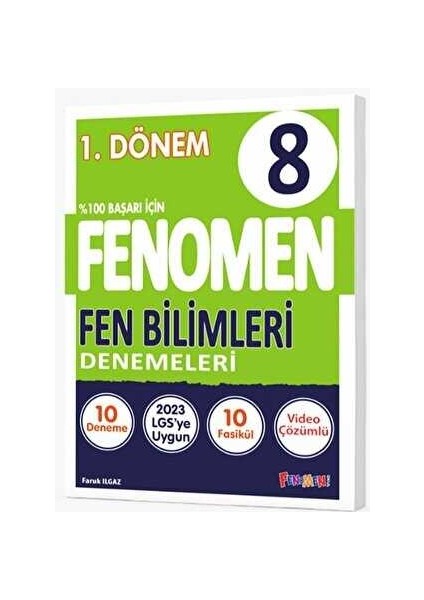 Fenomen 8. Sınıf Lgs 1. Dönem Fen Bilimleri Denemeleri