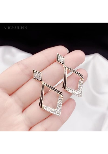 Hengshan Yeni Zarif Küpeler, Popüler Internet Ünlü Küpeleri, Üst Düzey Küpeler, Kişiselleştirilmiş Moda Küpeler (Yurt Dışından)