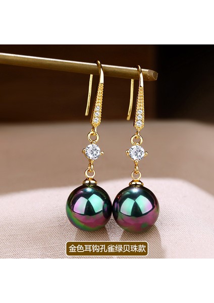 Hengshan Kadınlar Için Inci Zirkon Küpeler, Yeni Internet Ünlülerinin Mizaçları, Modaya Uygun ve Çok Yönlü Küpeler, Altın Küpeleri (Yurt Dışından)