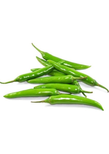 Green Love Çok Acı Yeşil Süs Biberi Biber Tohumu (50 Tohum)