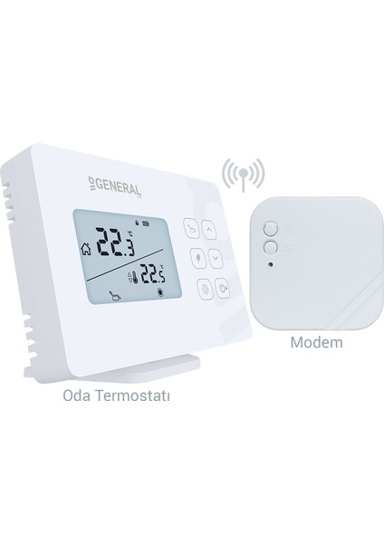 Mitra HT290S Rf Mod Seçenekli Kablosuz Oda Termostatı fırsatları