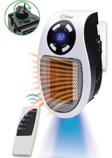 Kht 8430 Kumandalı Priz Tipi Fanlı Isıtıcı fiyatları