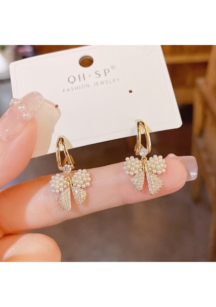 Hengshan Popüler 925 Gümüş Iğne Küpe Klasik Geometrik Uzun Püskül Küpe (Yurt Dışından)