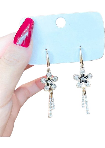 Hengshan Uzun Püskül Küpeler, Yeni Trend Tarz, Modaya Uygun ve Küpeler, Kadın Küpeleri (Yurt Dışından)