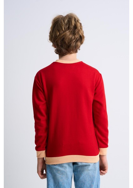 Desenli Çocuk Sweatshirt (C23-0010U)