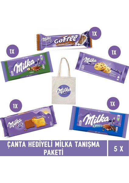 Bisküvi & Çikolata Tanışma Paketi - Bez Çanta Hediyeli fiyatları