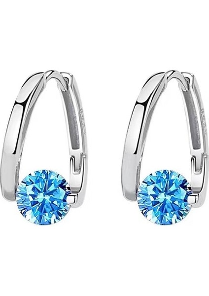 Hengshan Yeni Geometrik Mikro Işlemeli Zirkon Küpeler, Niş Tasarım, Modaya Uygun, Zarif, Sade, Çok Uyumlu Kadın Küpeleri (Yurt Dışından)