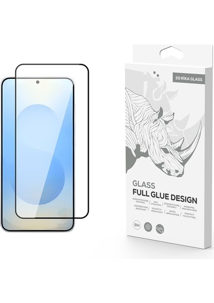 Samsung Galaxy S25 Plus Rika Premium Temperli Cam Ekran Koruyucu