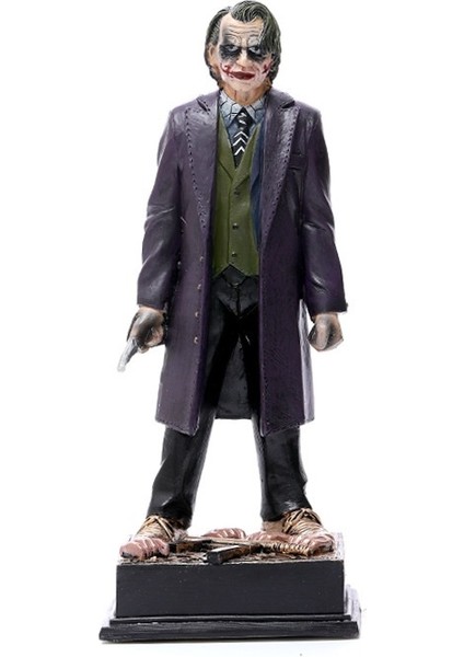 Justice League Joker Heath Ledger Kutulu Şekil Süsü Batman Dark Knight Joker Modeli (Yurt Dışından)