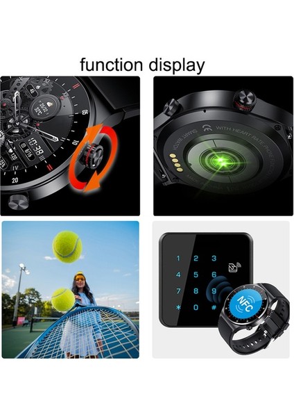 Bluetooth Çağrı Akıllı Izle Erkek Ios Android Için Akıllı Saat (Yurt Dışından)