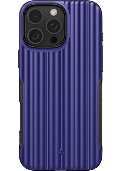 Apple iPhone 16 Pro Kılıf Dual GripMag MagSafe özellikli Braided Blue - ACS08180