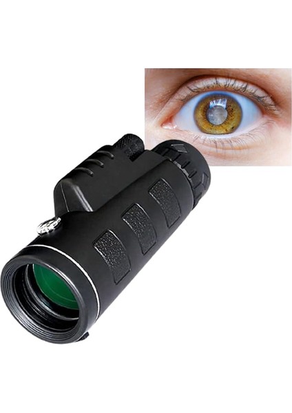 40X60 Monoküler Dürbün Teleskop Tek Göz El Dürbünü Ultra HD ZOOM