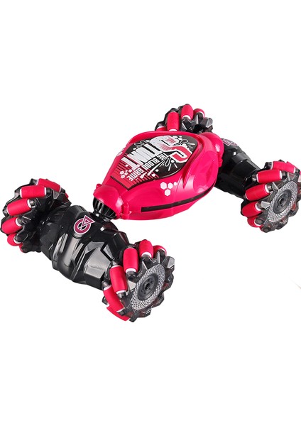 4WD 1:16 Akrobasi Uzaktan Kumandalı Araba LED Işık Hareket Algılama Deformasyon Büküm Tırmanma Radyo Kontrollü Araba Çocuklar Için Oyuncak (Yurt Dışından)