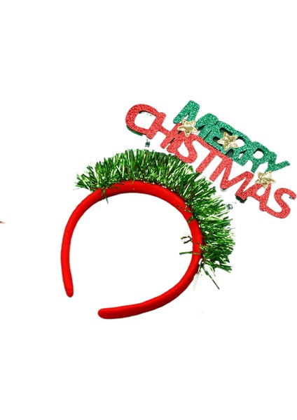Yeni Noel Payetli Ingiliz Kafa Bandı Noel Partisi Dekorasyon Malzemeleri Çocuklara Küçük Hediyeler (Yurt Dışından)