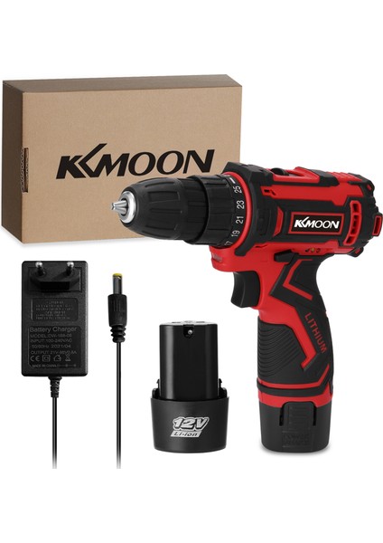 12V Yüksek Güçlü Kablosuz Matkap - Ev Dıy Lityum Pil (Yurt Dışından)