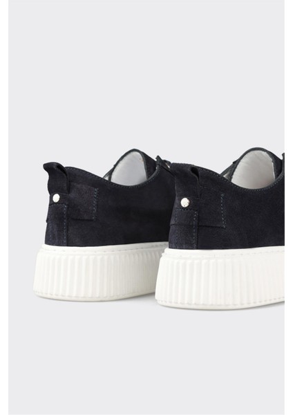 Lacivert Deri Erkek Spor Ayakkabı indirimleri