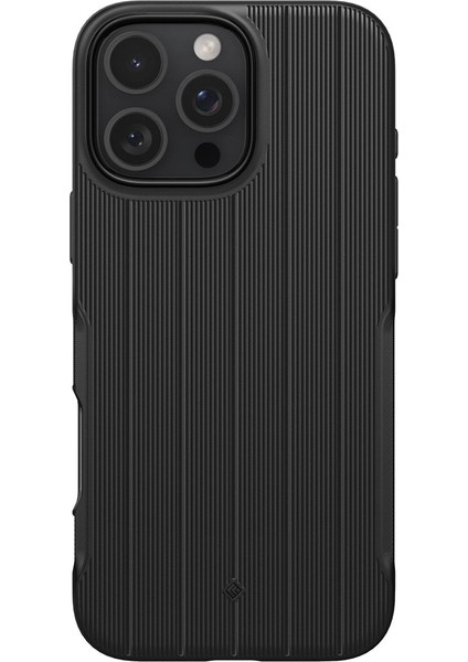 Apple iPhone 16 Pro Max Kılıf Dual GripMag MagSafe özellikli Braided Black - ACS08049