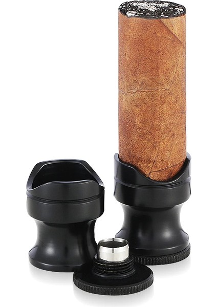 Metal Puro Tutucu Dinlenme Puro Tutucu Cep Metal Taşınabilir Puro Tutucular 1 Puro Için Stand Puro Aksesuarları Galıner