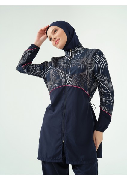 Kıl Biye Süslemeli Battal Tesettür Mayo fırsatları