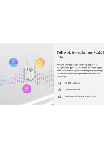 Ezvız Cs-Ch1 Aksesuar Priz Tipi Akıllı Zil modelleri