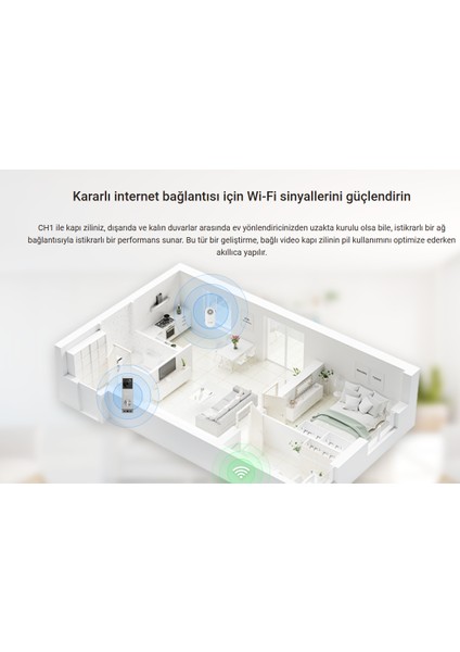 Ezvız Cs-Ch1 Aksesuar Priz Tipi Akıllı Zil fırsatları