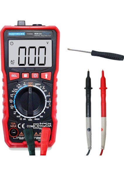 MDM-202 Dijital Trms Multimetre