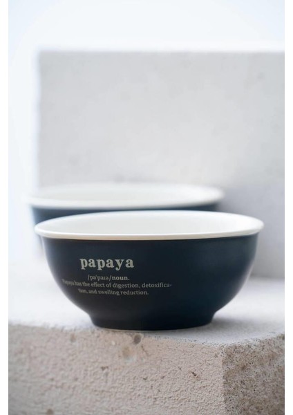 Blush Papaya 2'li Kase 16,5cm