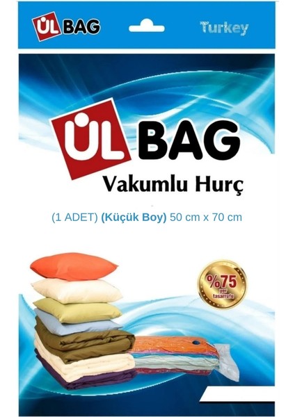 (Küçük Boy) 50 Cm X 70 Cm Elbise Vakumlu Hurç - Vakumlu Poşet