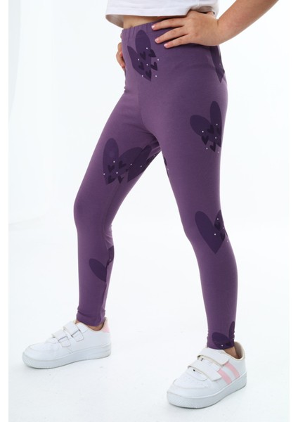 Kız Çocuk Baskılı Tayt