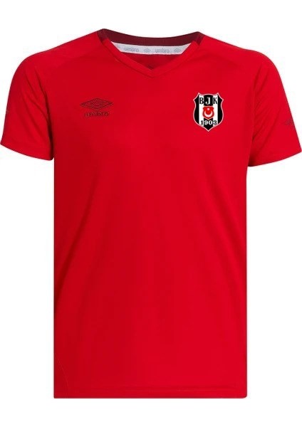 Lisanslı Armalı Kırmızı T-Shirt