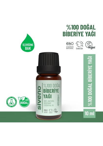 Doğal Biberiye Uçucu Yağı 10 ml