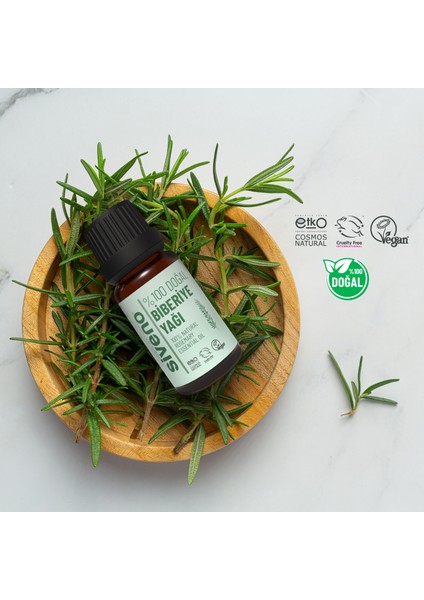 Doğal Biberiye Uçucu Yağı 10 ml