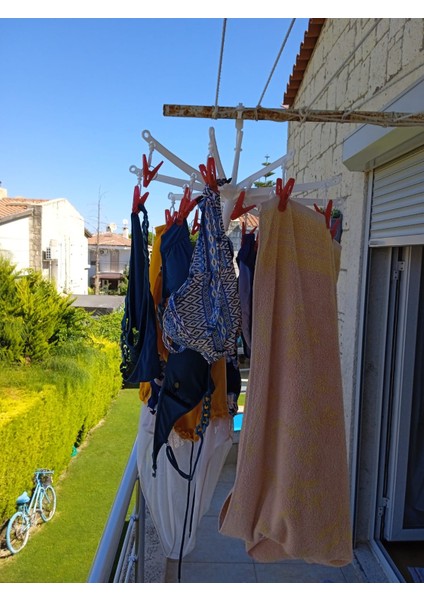 Çoklu Şal Eşarp Çamaşır Askısı Kurutma Askısı