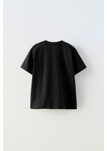 3'lü T-Shirt Paketi Okula Dönüş Bisiklet Yaka Kısa Kollu Pamuklu Penye Unisex Çocuk fırsatları