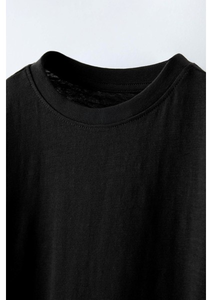 3'lü T-Shirt Paketi Okula Dönüş Bisiklet Yaka Kısa Kollu Pamuklu Penye Unisex Çocuk indirimleri