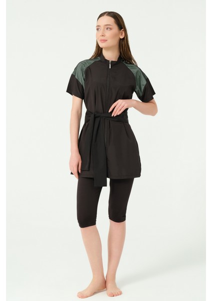 Reglan File Detaylı Yarım Kol Yarı Kapalı Mayo modelleri