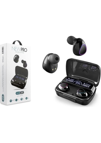 Newpro Kulak İçi Tws Bluetooth Kulaklık LED Göstergeli Powerbanklı