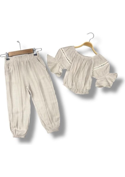 Kız Çocuk Bluz+ Pantolon Takım CK50456