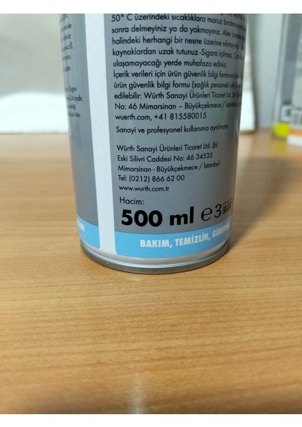 Köpük Temizleyici 500 ml
