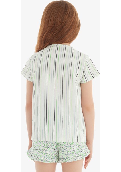Kız Çocuk T-Shirt 51824 - Desenli modelleri