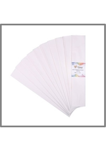 Krapon Kağıdı Beyaz - 6 Adet