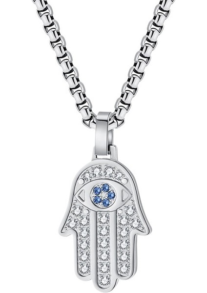 2025 Klasik Titanyum Çelik Unisex Kolye (Yurt Dışından) fırsatları