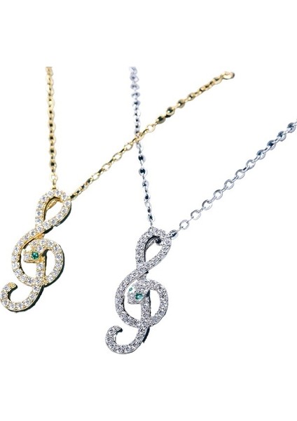 Hafif Lüks Üst Düzey Ins Müzik Notası Yılan Kolyesi Kadın Çok Yönlü Zincir Elektrokaplama Platin Köprücük Kemiği Zinciri (Yurt Dışından) fırsatları